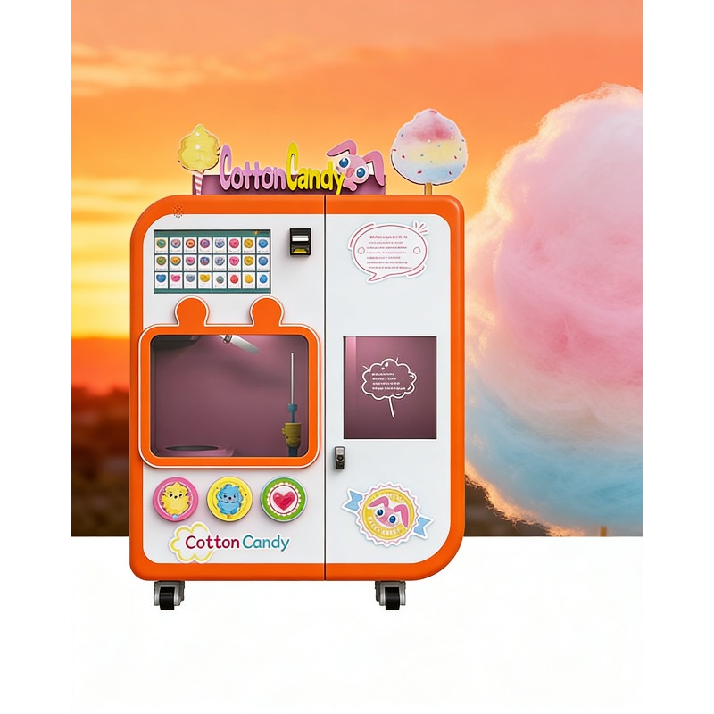 เครื่องทำสายไหมอัตโนมัติเต็มรู - Arcade Vending Machines บทวิจารณ์และราคา